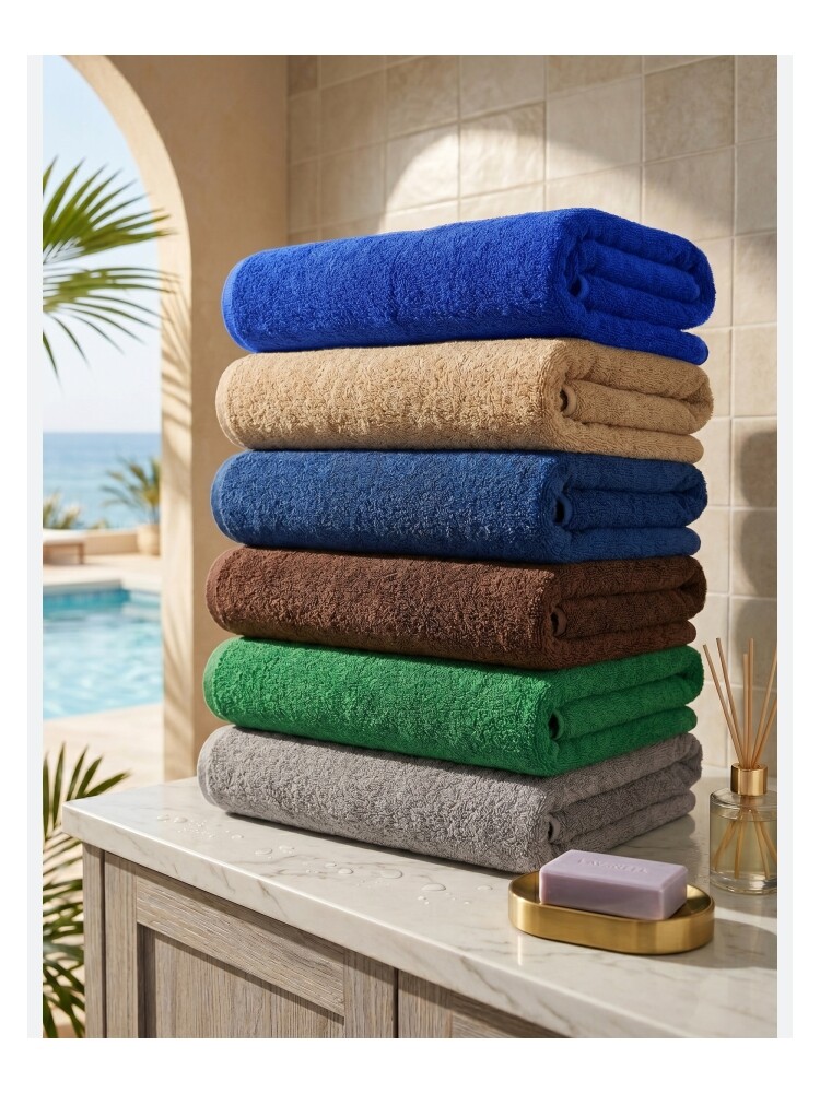 Dyed Beach Towels